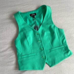 Happiest Green Fitted Vest